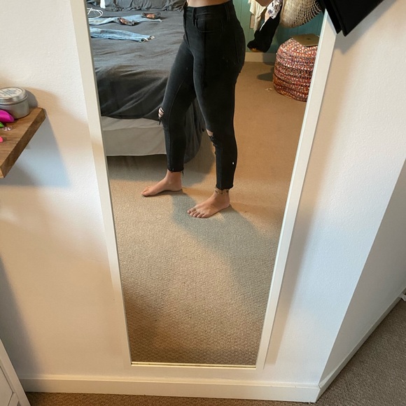 PACSUN black ripped jeans - Picture 4 of 5